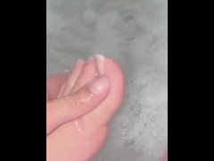 naughty little foot 🔥🔥🔥