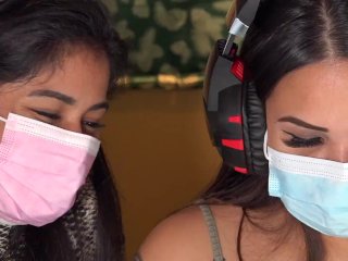 Listening To Music During Lockdown (With Masks On)