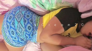 Dirty Talking Perverted StepSis Wants StepBro To Fuck Her Raw