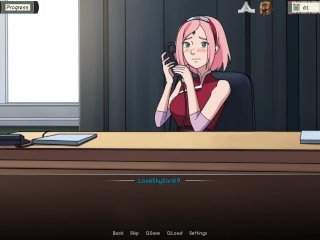 Kunoichi Trainer - Naruto Trainer [V0.19.1] Part 94 Horny Sakura's Vibrator By Loveskysan69