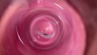 Teen 18 Deep Inside My Creamy Pussy There's A Camera
