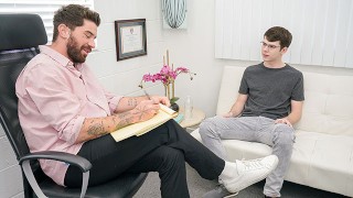 Hardcore Dakota Lovell A Horny Twink Patient Admits To Hunk Doctor Chris Damned Therapy Dick About His Wet Dreams