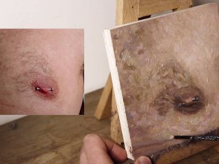 Joi Of Painting Episode 76 - Under Boob And Armpit