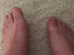 Feet hair foot