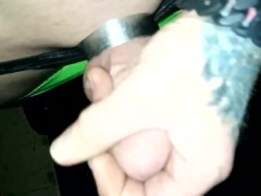 showing off my new cockring