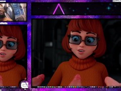 Slutty Ass Velma Dinkley Uses Floating Cocks To Fill Her Tight Gaping Holes With Ghost Cum