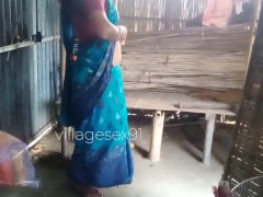 Sky Blue Saree Sonali Fuck in clear Bengali Audio ( Official Video By villagesex91)