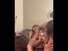 POV CHEATING MILF SQUIRTS & SHOWS THE WORLD HER TIGHT ASS