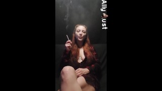 Hot Milf Entices Her Stepson Into Smoking Fuck