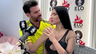 Argentina In A Horny Interview With Ambar Prada Elopodcast Shows Him Ass