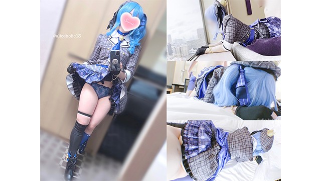 💙【aliceholic13】japanese Vtuber Cosplayer Suisex【個人撮影 ハメ撮り】アイドル Vtuber