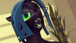 MLP Parody Sombra And Chrysalis From Hornyforest Office Director