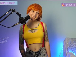 SFW ASMR Misty Will Train You to_Relax - PASTEL ROSIE_Pokemon Cosplay Amateur Sexy Twitch Streamer