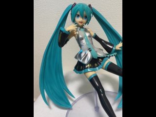 フィギア　ぶっかけ　初音ミク　Figure Bukkake