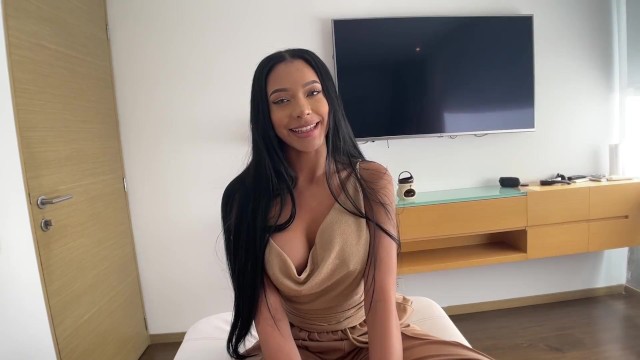 Hispanic Babe Pov - First Casting with Beautiful Latina Teen - POV Sex - Pornhub.com