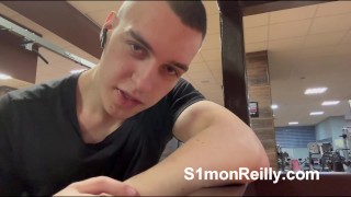 Outdoor Caught In GYM Staring At COCKS And Fucking Hard In Public LOCKER ROOM Roleplay