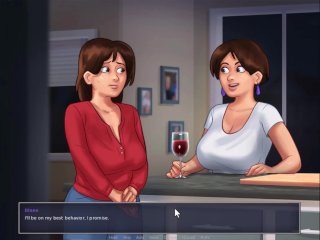 SummertimeSaga - I Helped Roxy with Her Id and Saw Their Hot_Boobs