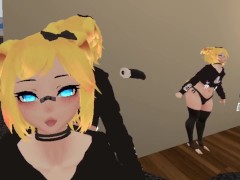 Femboy Plays with Toys in VRChat | Scuffed Test Recording