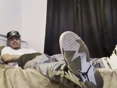 Chillin and Sagging in Bed While I Fuck My Toy - SexySaggerYo