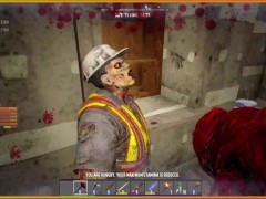 And... there goes his head (featuring construction zombie npc)