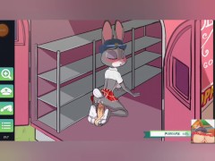 Furry bunny cop on duty Gameplay 3 Final English***