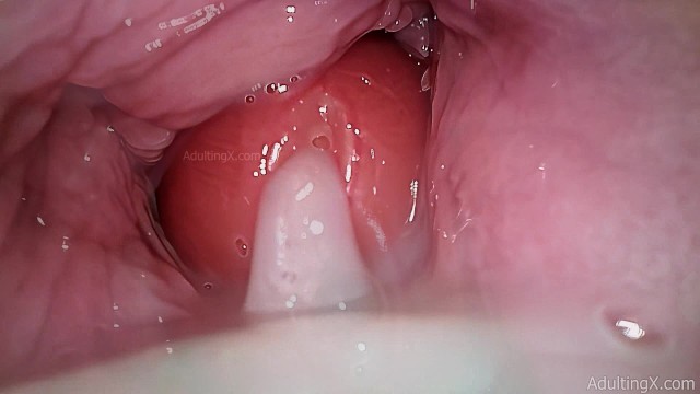 Ejaculate In Vagina Cam - Camera in Vagina, Cervix POV, \
