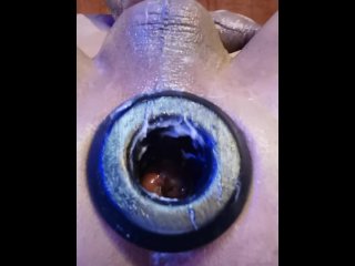Plug And Huge Dildo (Psykoanal)