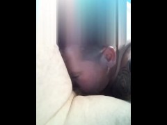 Straight Dude sucks 1st cock gets a mouthful of cump