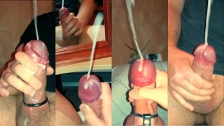 Jerking Off Remastered Slugsofcumguy Cumshot Compilation #1