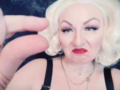 femdom humiliatrix - female domination point of view video (Arya Grander)