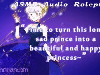 【Sfw Wholesome Asmr Audio Rp】Fairy Godmother Comes To Your Aid 【Mtf! Prince To Princess! Listener】
