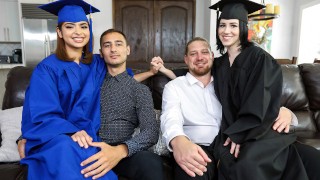 Cum Swap Hazel Heart And Remi Jones Teen Stepdaughters Get Fucked For Their Graduation Daughter Swap