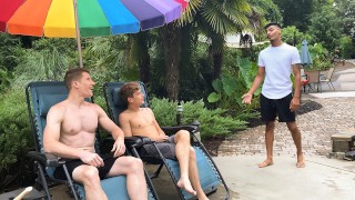 Outdoors Jesse Bolton And Aiden Asher Two Stepbrothers Get Their Assholes Licked By Latino Stud Brothercrush
