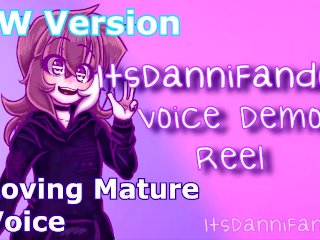ItsDanniFandom Official Voice Demo_Reel [SFW& NSFW]