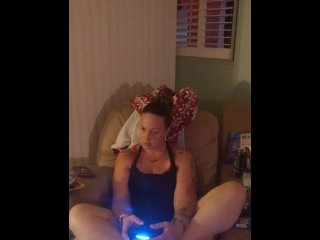 Filming My Roommate And Getting Panty Views While She Plays Video Games