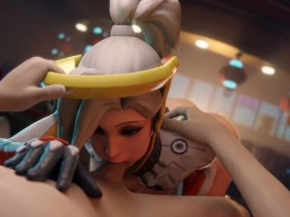 Mercy Sweet Blowjob inThe Park [Grand Cupido]( Overwatch )