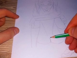 Sad Japanese Woman With A Naked Pussy Under Her Skirt