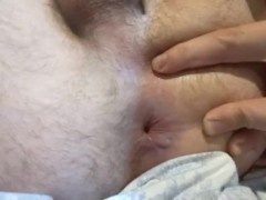 Little anal fingering tease