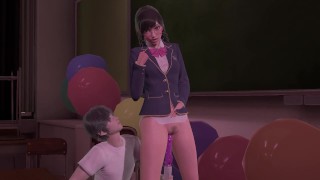 Schoolgirl DVA Schoolgirl Enjoys Having A Vibrator In Her Pussy