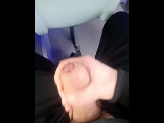 Risky Public Nike Cumshot In A Bus