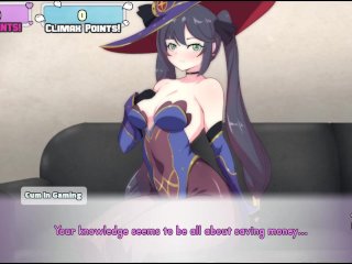 Waifu Hub S5 - Mona Genshin Impact [ Parody Hentai Game Pornplay ] Ep.1 The Sexy Naked Astrologist