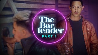 Spanish Cain Gomez Angel Crush Axel Yerel And Enrique Mudu Latin Leche Star In The Bartender Part 1