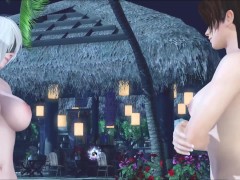 Dead or Alive Xtreme Venus Vacation 2B & Mai Shiranui Nude Body Nude Mod Fanservice Appreciation