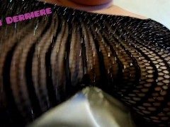 Titties Bounce And Pop Out In Fishnet