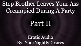 Rough Rimming Anal Erotic Audio For Women Almost Caught Getting Anally Used By Your Step Brother