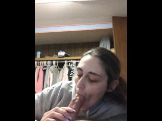 Husband Gave My Bff A Surprise Cum In Mouth