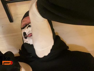 Preview Foot Fetish Underwear Sniffing and Piss Debout