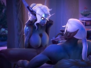 Wow Elf’s Huge Tits Are Only Good For One Thing