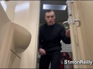 Train Attendant Gets Angry And Hard When He Catches You Masturbating