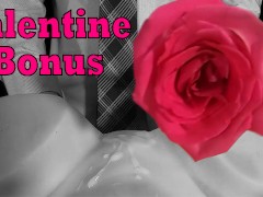 Valentine pussy licking and fuck from your suited boss